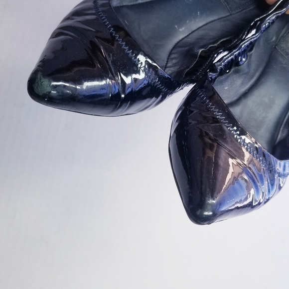 Tory Burch | Pointed Toe Patent Leather Shoes, - Picture 5 of 8